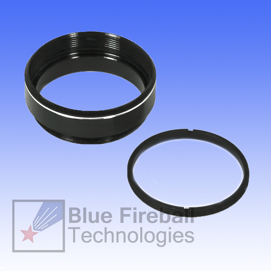 Blue Fireball Empty 1.25" Astronomical Filter Cell with Retaining Ring # S-1F