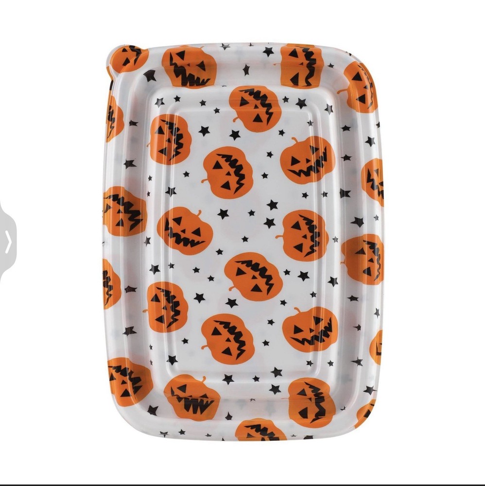 Cook With Color 6 Pc Halloween Pumpkin Storage Set