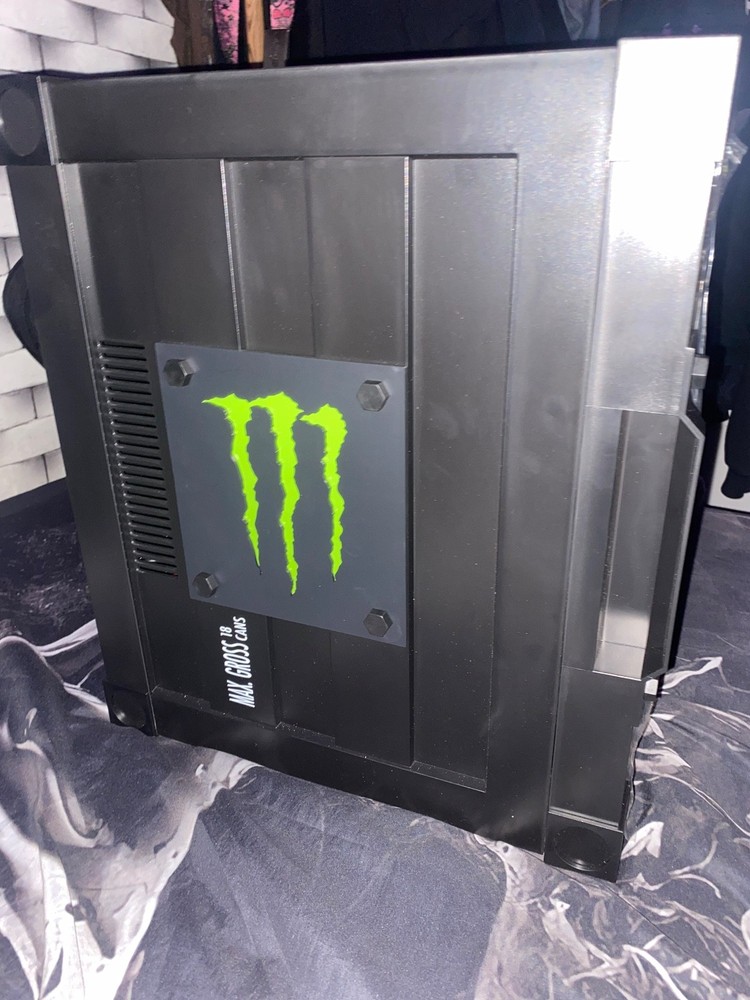 Monster Energy drink mini fridge