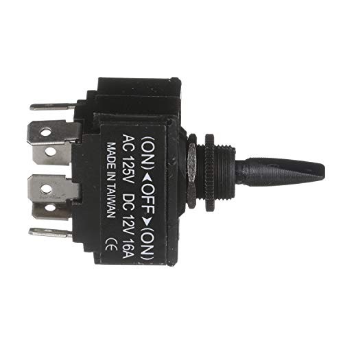 3-Position Toggle Switch, Momentary On/Off/Momentary On