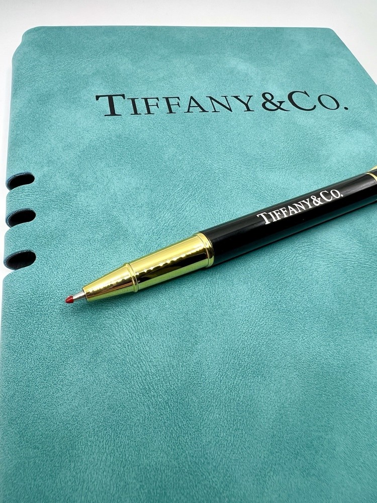 Leather Notebook Journal Diary with Pen Teal