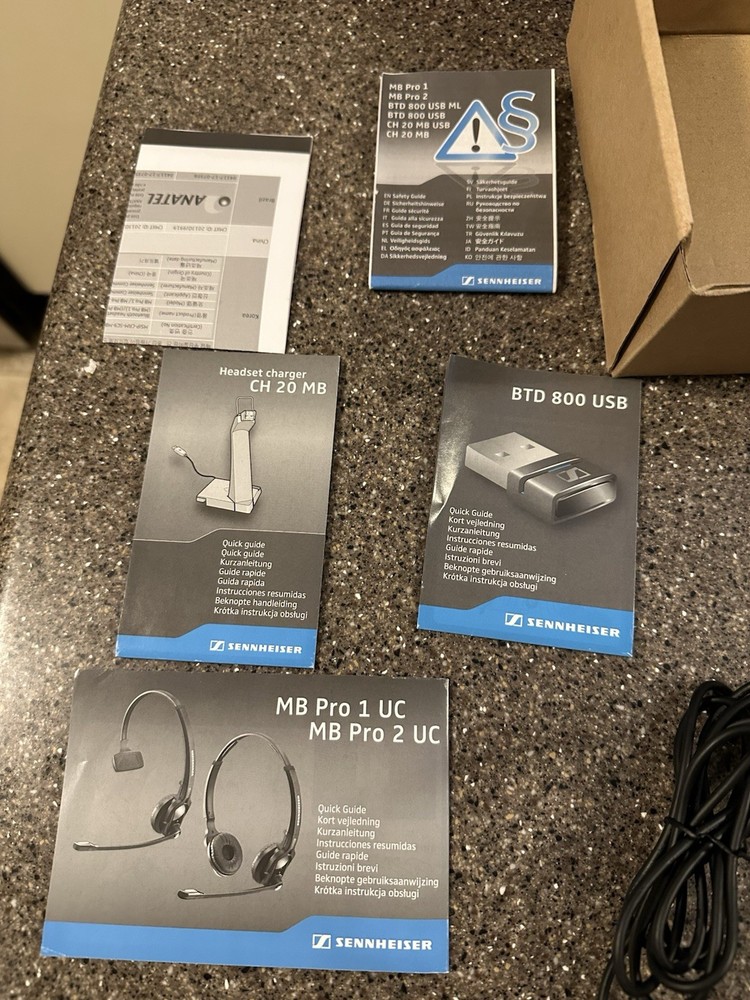 Sennheiser MB Pro 2 UC ML Bluetooth Headset Black 506046