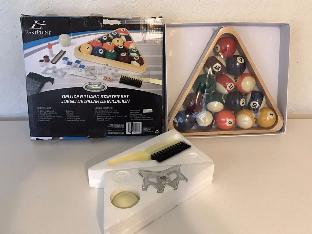 Eastpoint Deluxe Billiard Starter Set