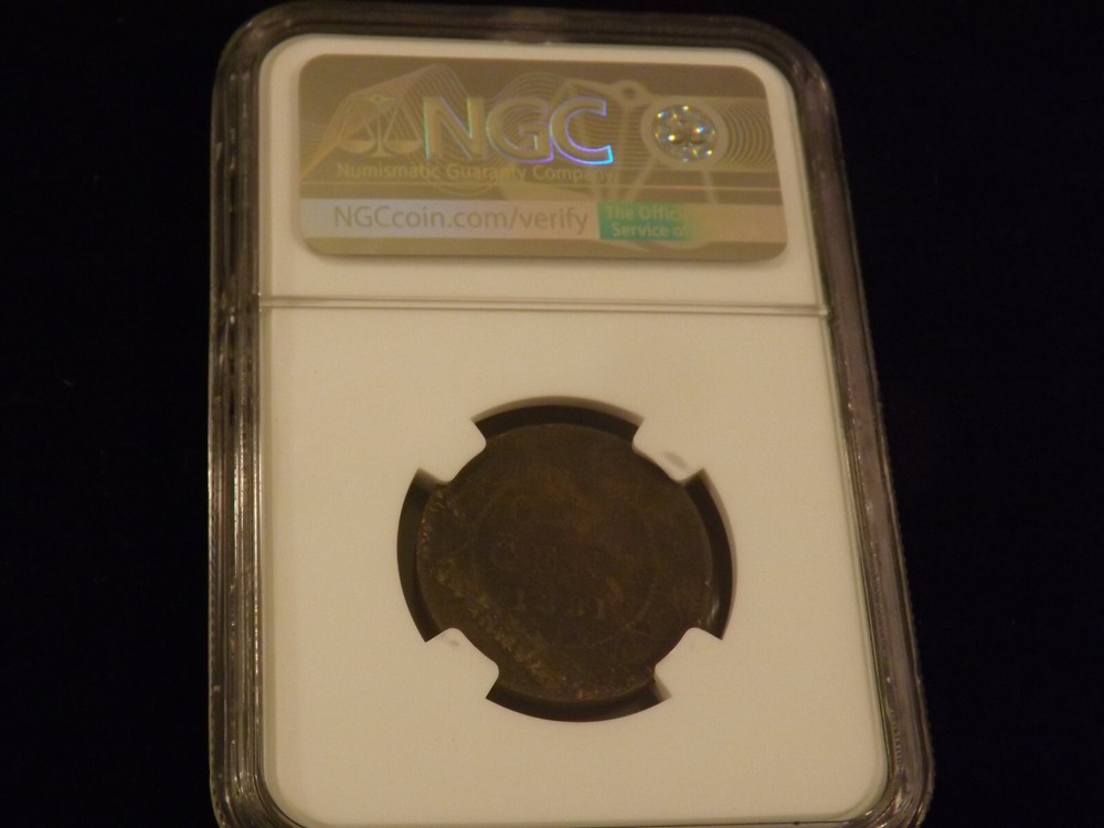 1881 1C Canada NGC XF