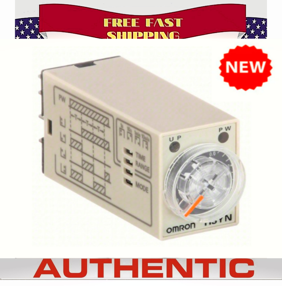 OMRON H3YN-2 AC200-230 MULTI FUNCTION TIME DELAY RELAY SOLID STATE TIMER SOCKET
