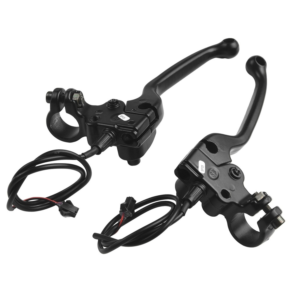 High Performance Ebike Brake Levers with Parking Button and Mirror Hole