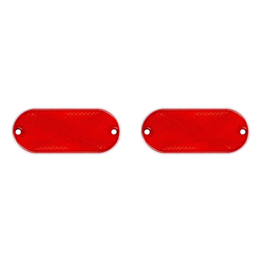 Curt Replacement 18113 Reflectors for Aluminum Cargo Carrier - 2-Pack