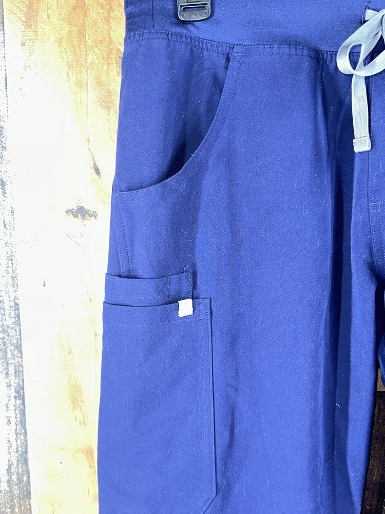 Figs Technical Collection Scrub Set Pants Top Dark Blue Medium