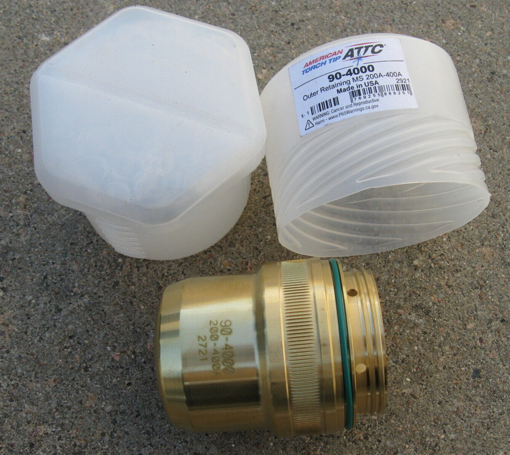 ATTC 90-4000 American Torch Tip Plasma Outer Retaining 200A-400A PHDX HPR400XD