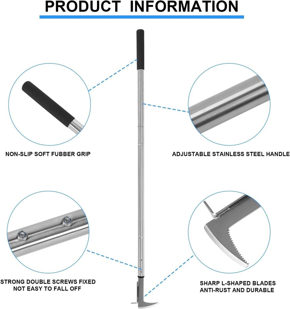 Stainless Steel Crack Weeder Tool-