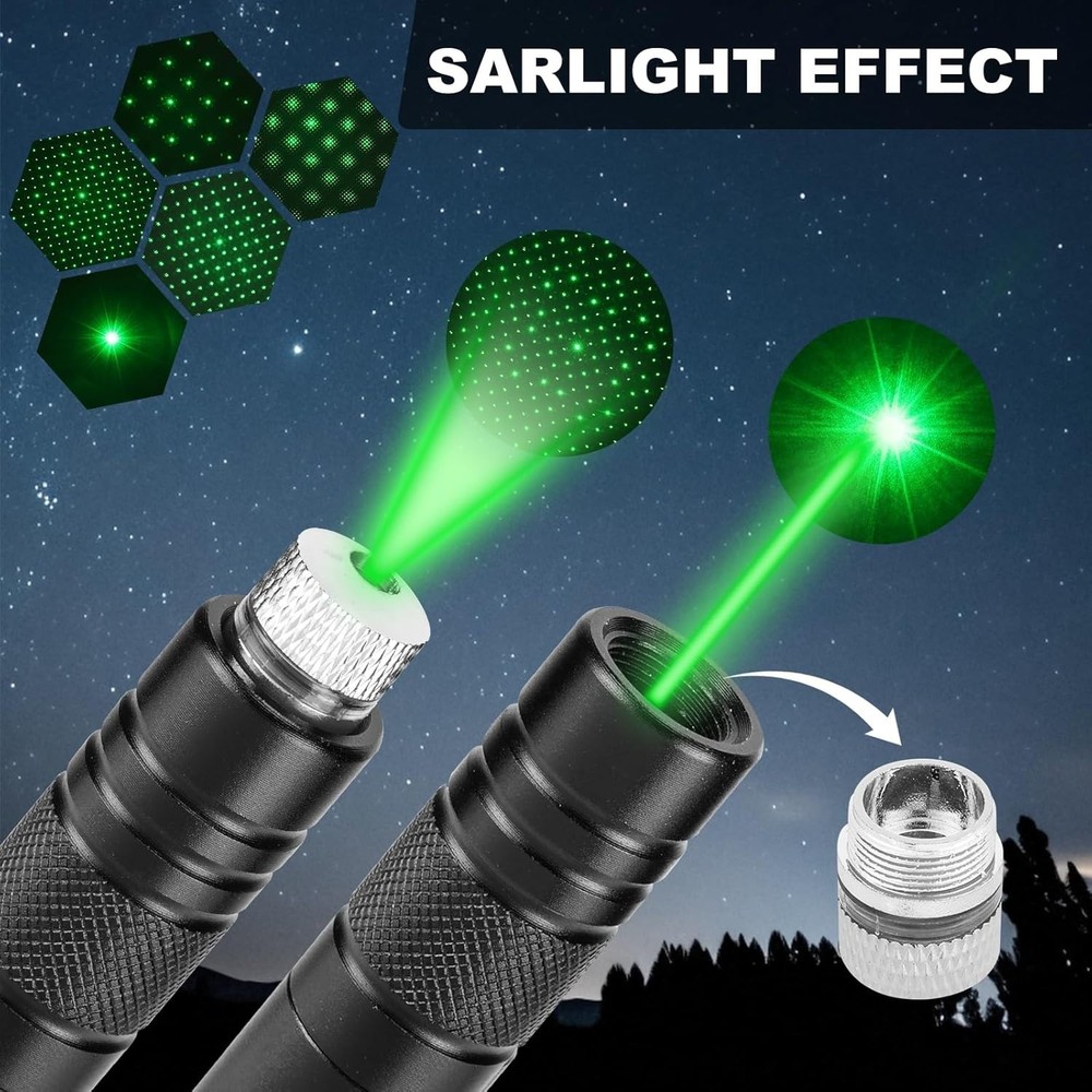Long Range Green Laser Pointer Rechargeable USB Laser