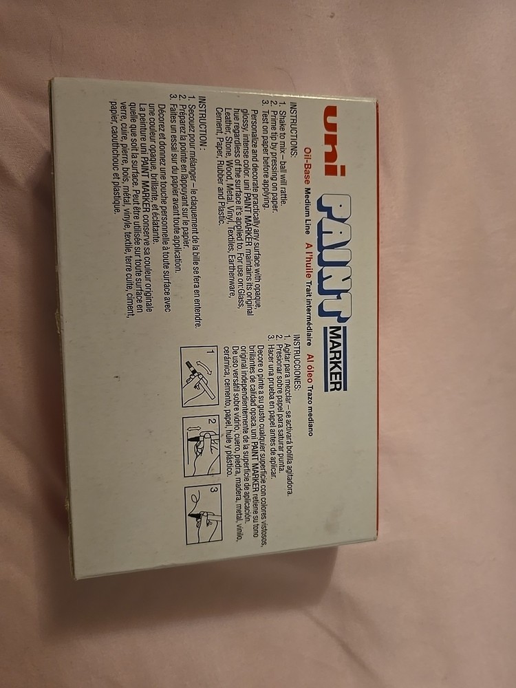 Uni-Paint Markers, Medium Point, Blue, Pack Of 11