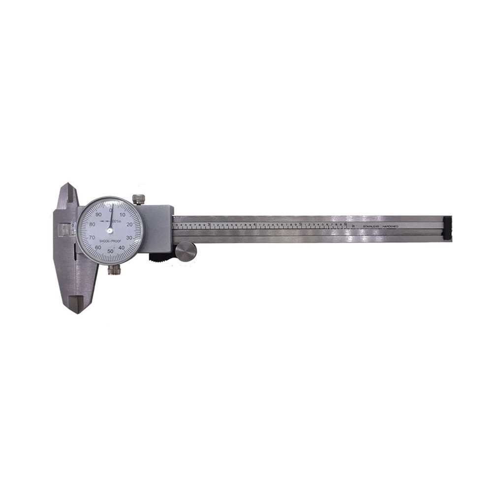 6 Inch Dial Caliper Measuring Tool 0.001 Inch Graduation Inside Outside