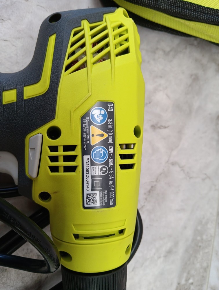 Ryobi D43K 120V Corded Power Drill