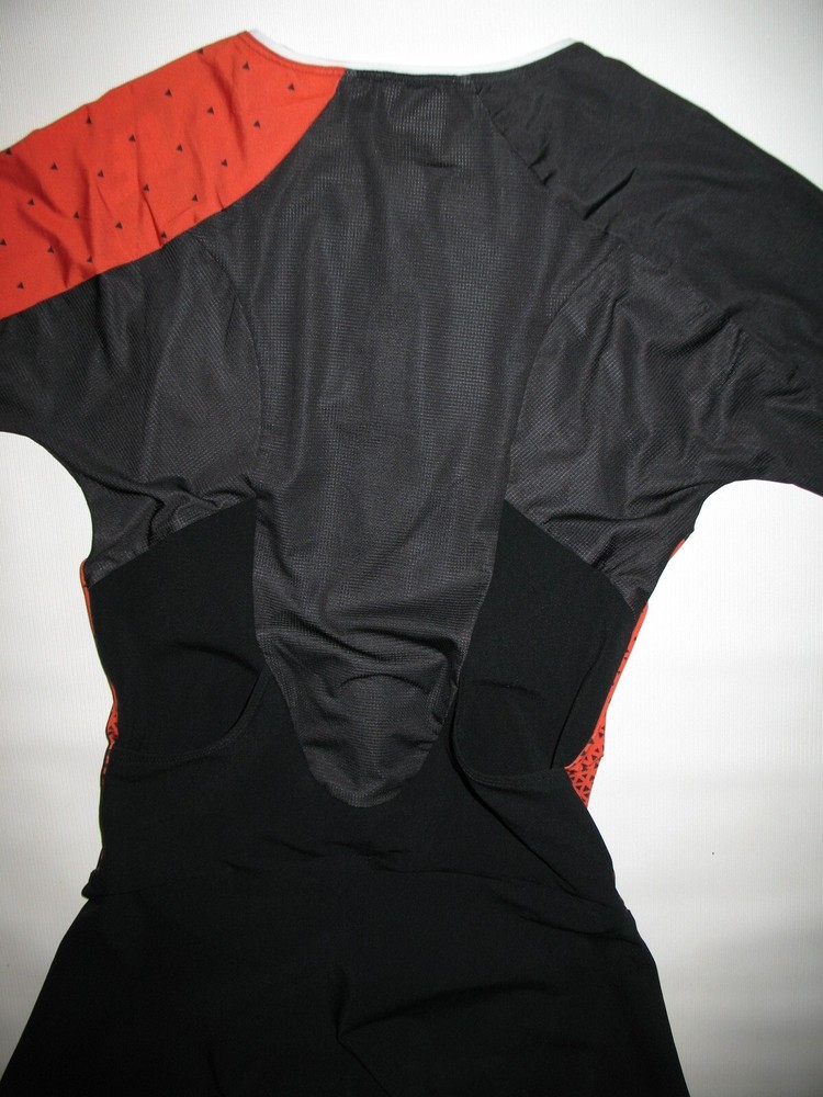 Zerod Triathlon Ned TT Suit Zip Men Black Orange Size S