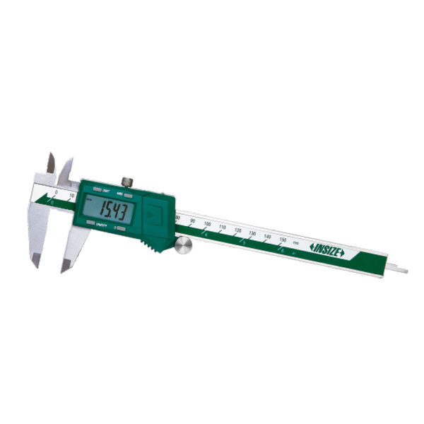 Insize Electronic Digital Caliper, 0-12"/0-300mm (1102-300)