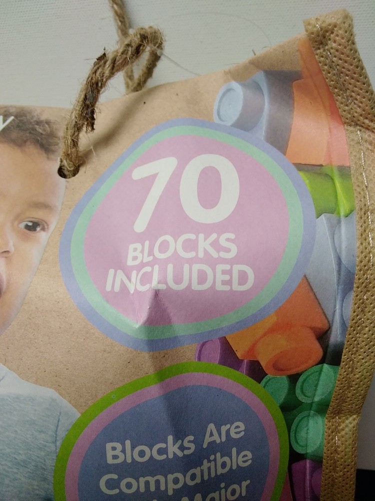 Ecowood 2.0 Plastic Construction Blocks Pack of 10 Ages 2+