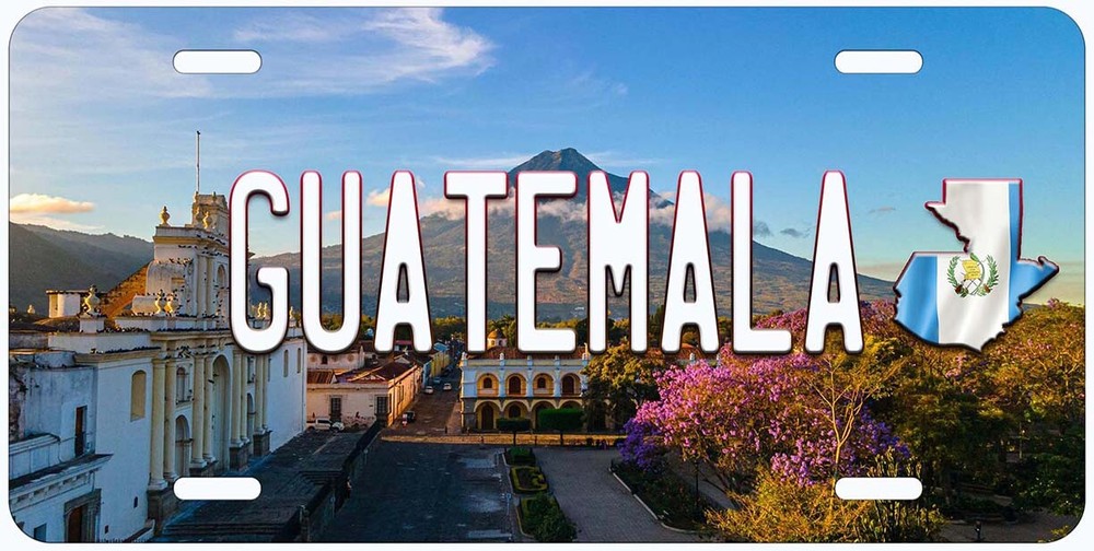 Guatemala Novelty Car License Plate