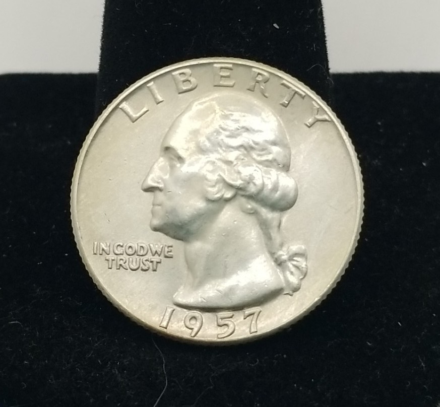 1957-D Washington Quarter #20877
