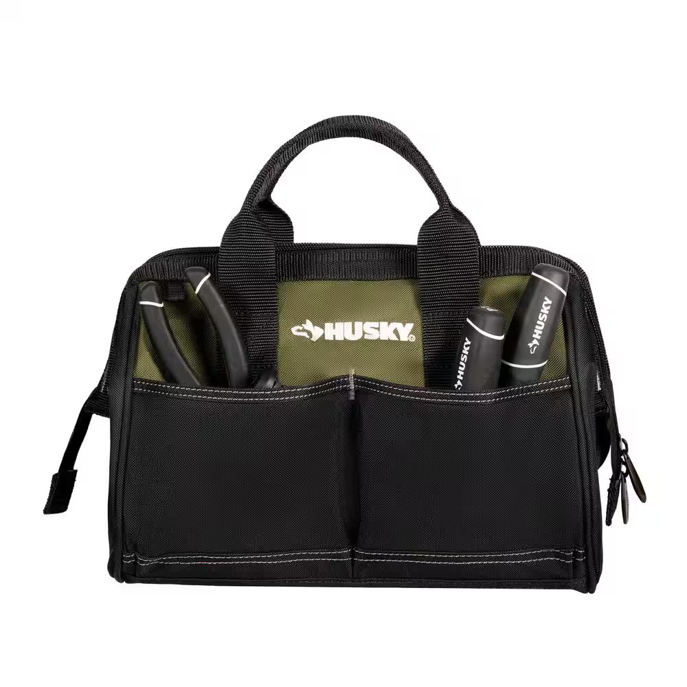 Army Green 12 In. Tool Bag