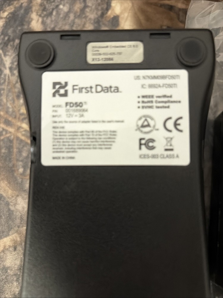 First Data FD150 EMV CTLS Credit Card Terminal