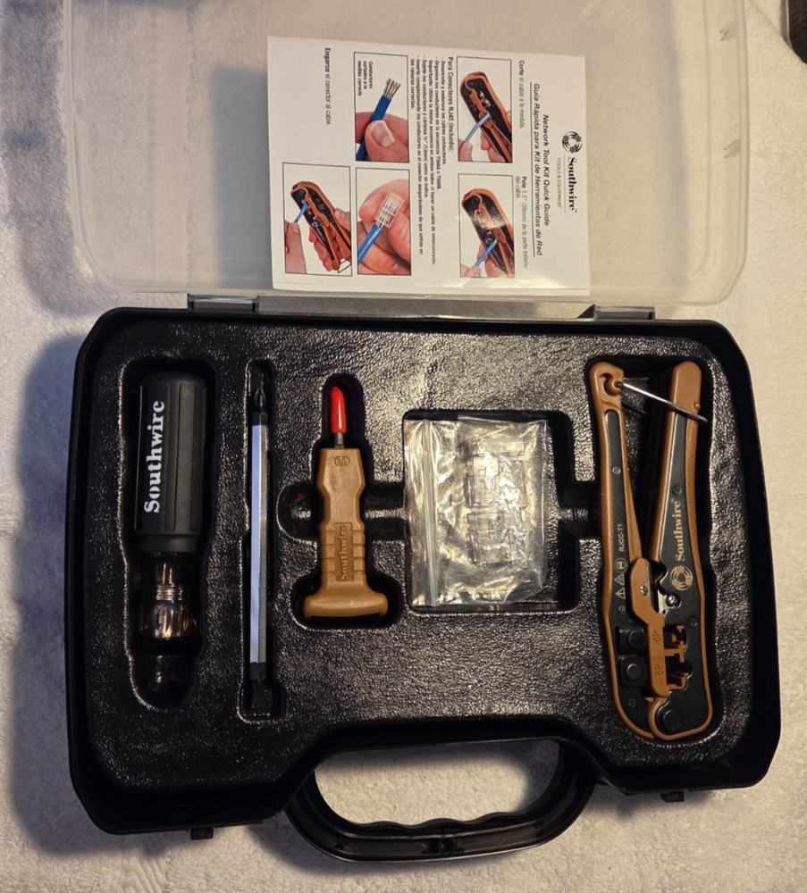 Southwire Network Tool Kit for Terminating Data Cable KIT-TP1