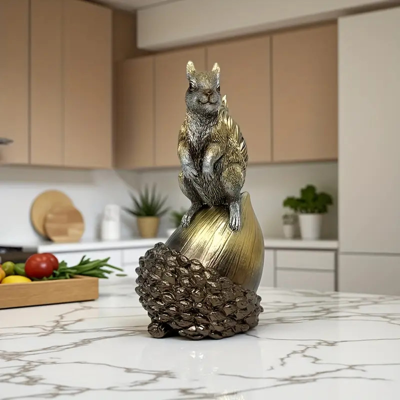 Realistic Squirrel Silicone Mold,Resin, plaster, candle, soap mold