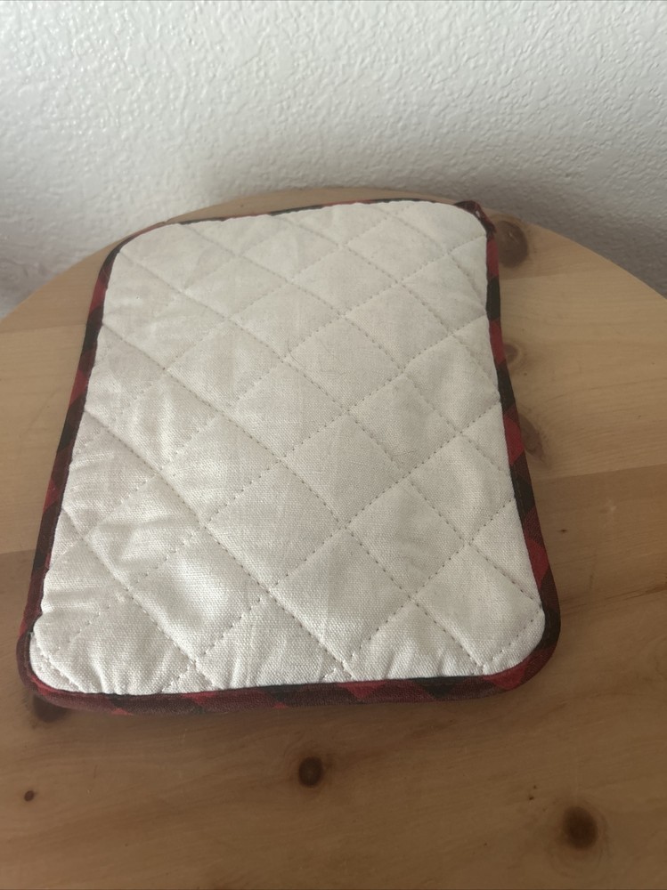 Christmas Peace & Joy Potholder and Cutting Board. New