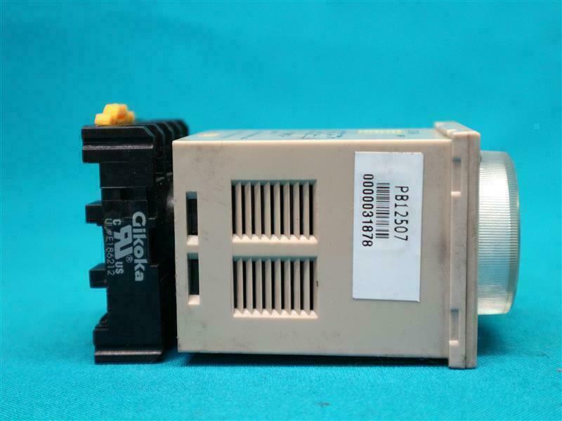 Gravity G3B-B G3BB Timer 24-240V AC/DC w/ Socket