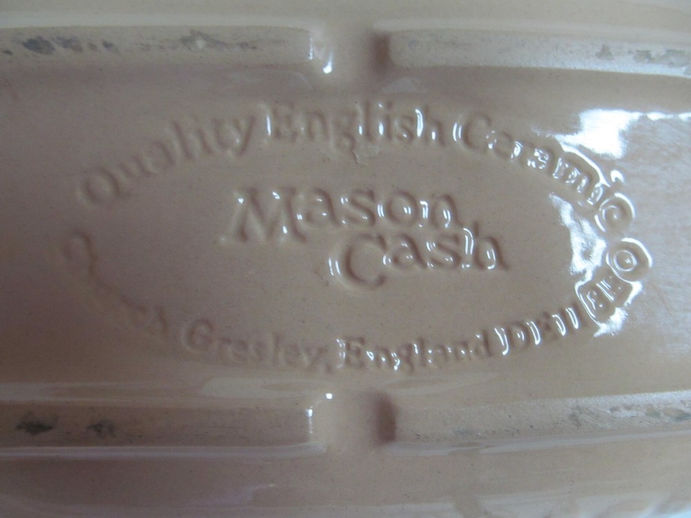 Mason Cash Rectangular baking dish Loaf Pan Classic Cane Collection