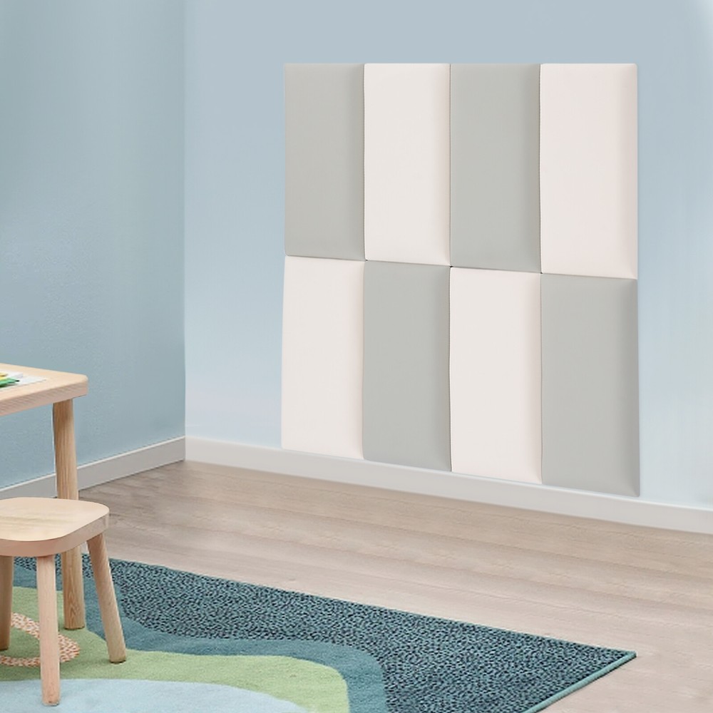 Wall Panels Pack of 8, Self-Adhesive Wall Panel, Wall Padding