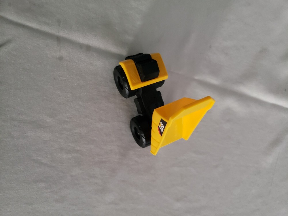 CAT Yellow Dump Truck Construction Vehicle 3.5" Long Plastic euc