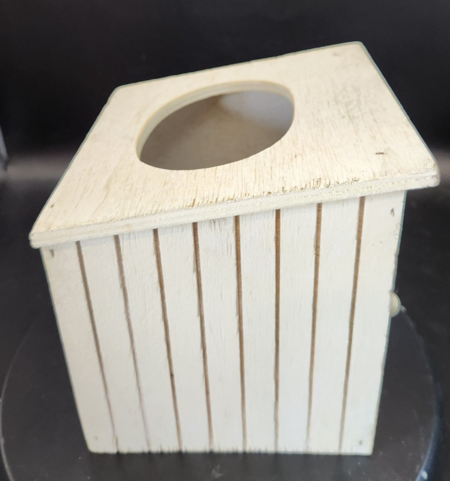 Outhouse Shaped Tissue Box Cover