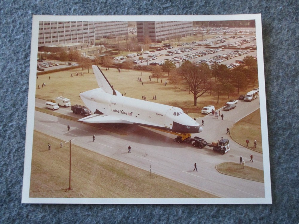 NASA MSFC SPACE SHUTTLE ORBITER VIBRATION TESTING PRESS RELEASE- 1st GEN PHOTOS+