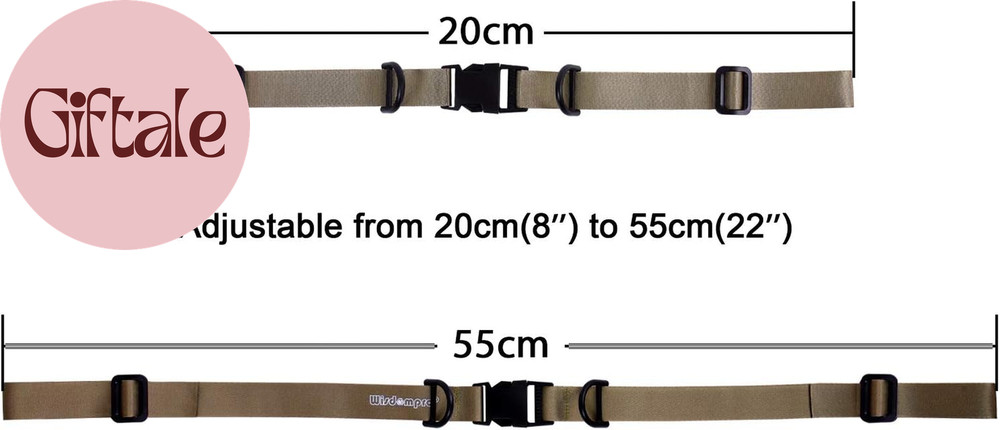 Backpack Chest Strap, Heavy Duty Adjustable Backpack Sternum Strap Chest Belt wi