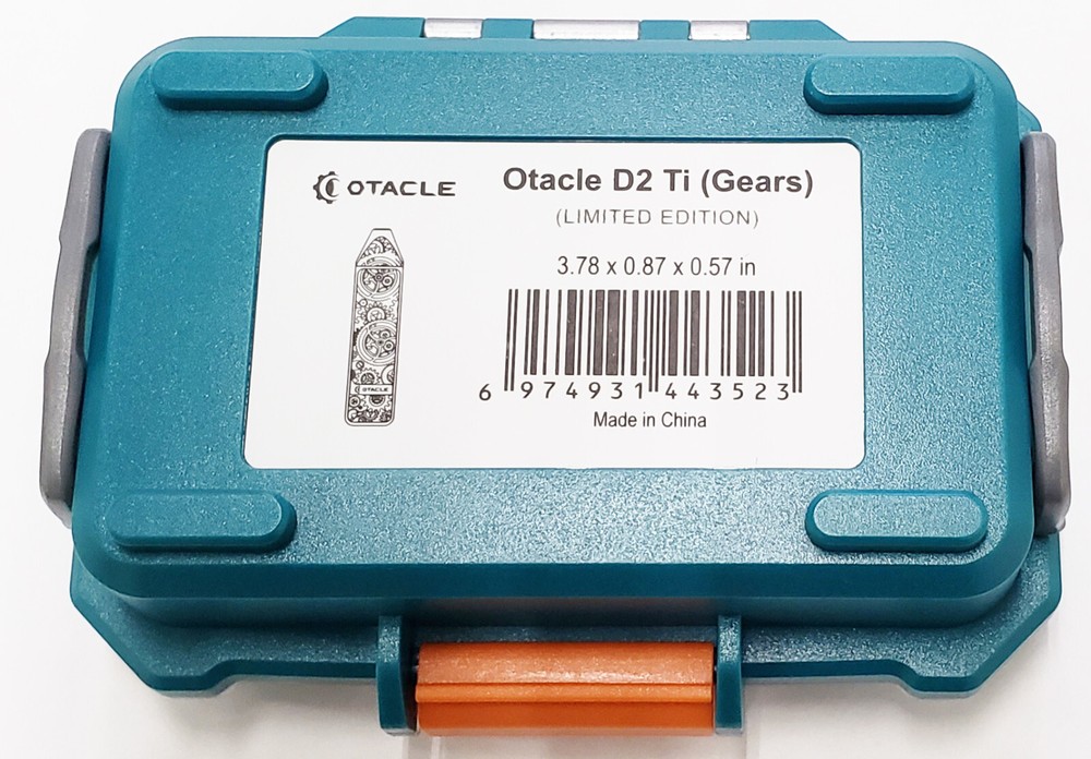 Olight Otacle D2 Ti Gears Multi-Bit Driver w/Fidget Slider & Gear Etching