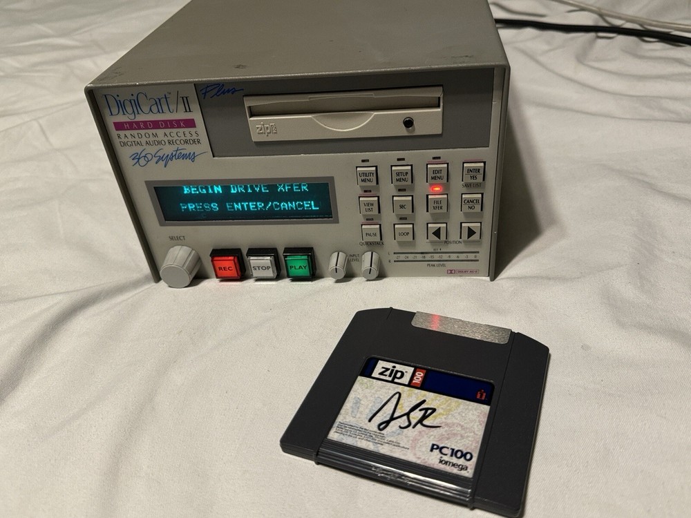 360 SYSTEM DIGICART/II DIGITAL AUDIO RECORDER COMPLETE