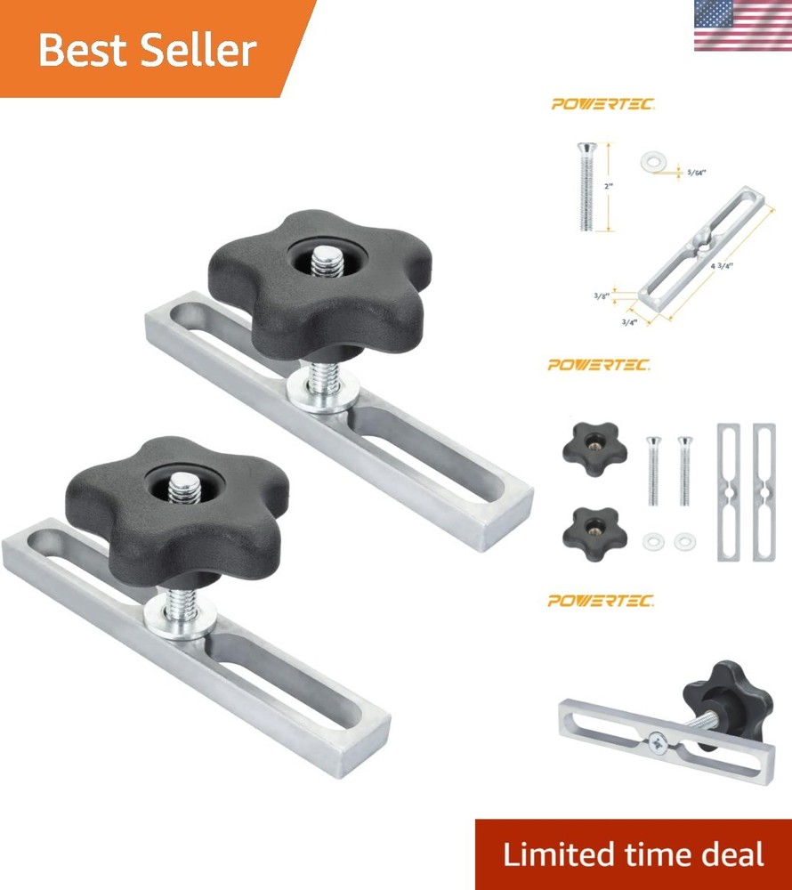 Complete Miter Slot Hardware Kit - Create Custom Jigs for Woodworking Projects