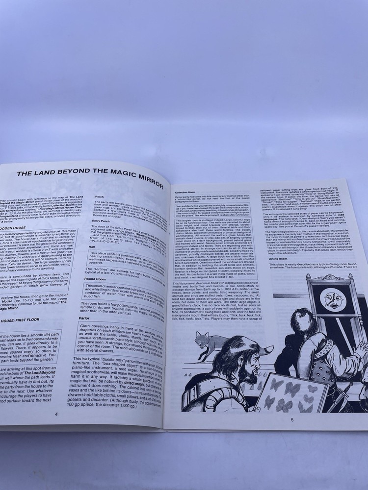 EX2 AD&D Module The Land Beyond the Magic Mirror Dungeons & Dragons TSR (1983)