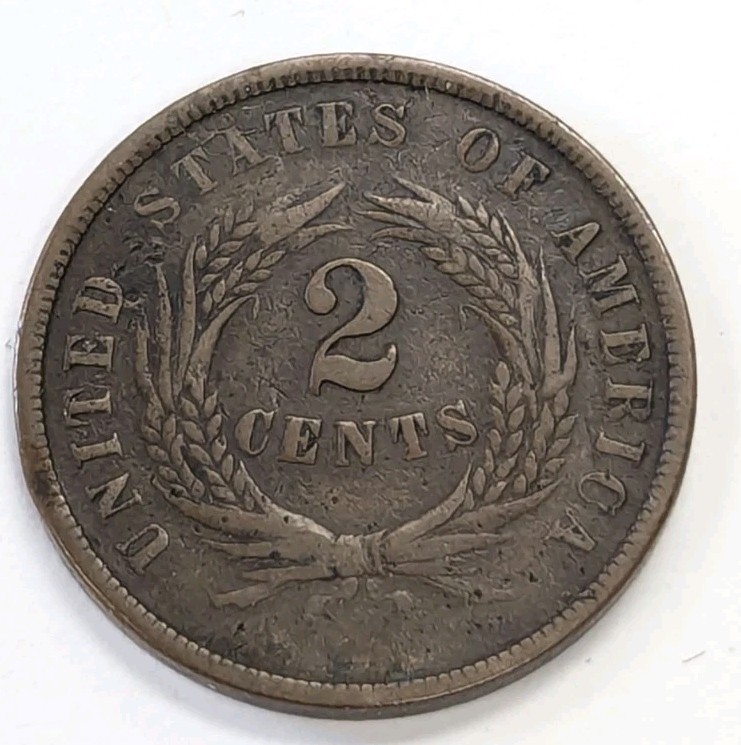 1864 Two (2) Cent Piece - T301
