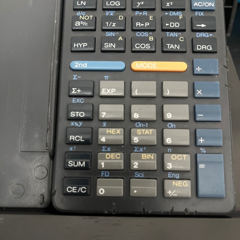 Texas Instruments TI-34 Solar Scientific Calculator - Tested