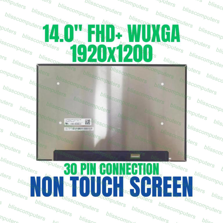 NV140WUM-N4F IPS 14" Matrix LCD Panel Display Screen