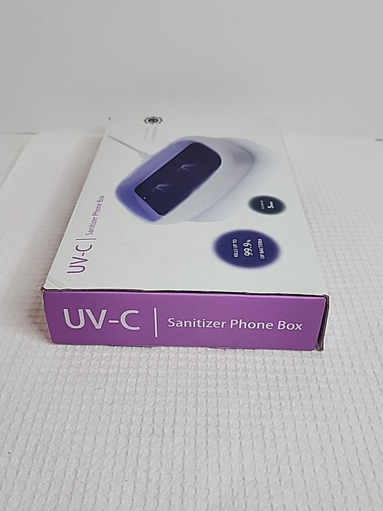 UV-C Sanitizer Phone Box New
