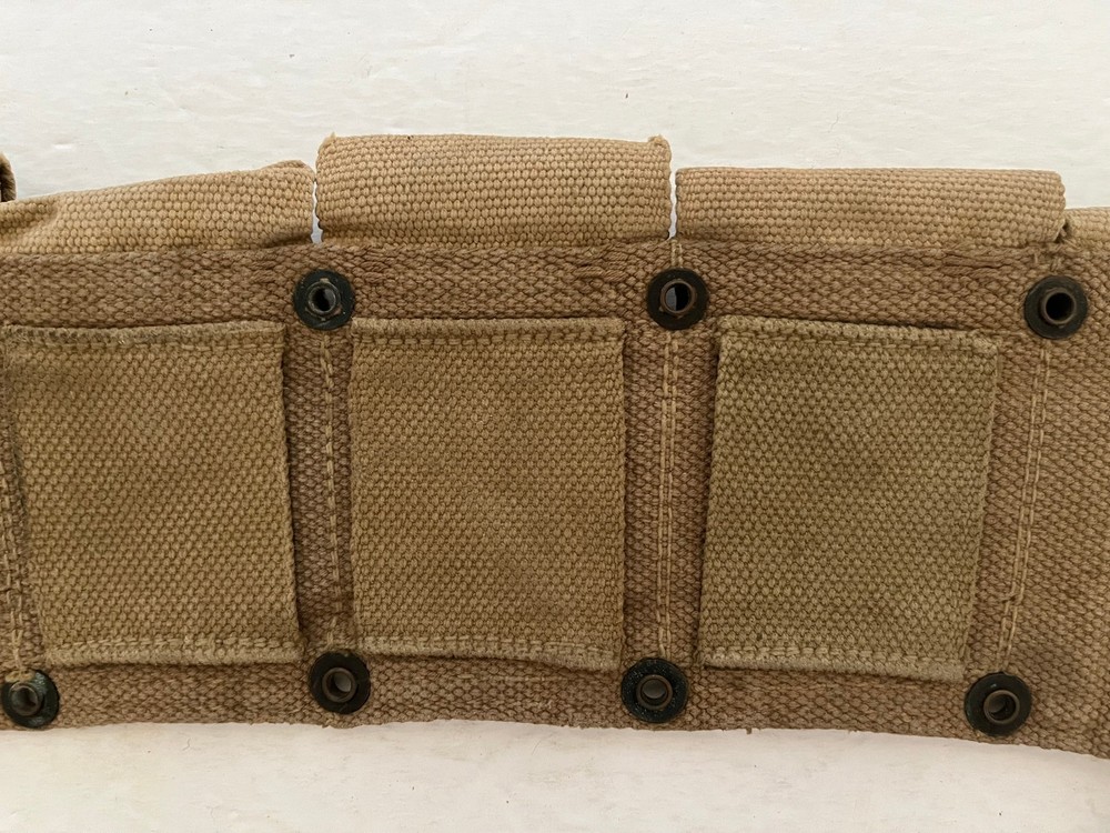 WW1 Ammunition Belt Only One Side