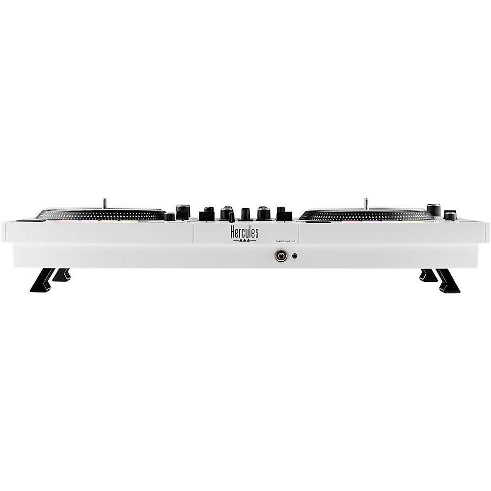 Hercules DJ DJControl Inpulse T7 2-Channel Motorized DJ Controller in LE White