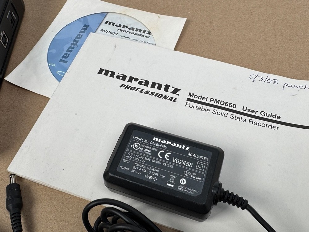Marantz PMD660 Professional Field Recorder - Tested & Working