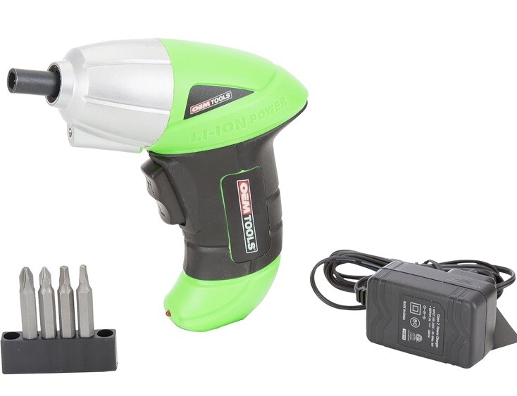 OEMTOOLS 24667 4V Max Lithium-Ion Cordless Screwdriver