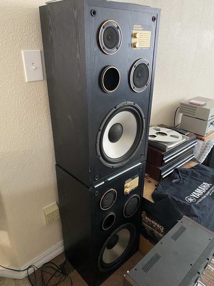 2 ACOUSTIC REFERENCE LIQUID COOLED SPEAKER STUDIO MONITOR SERIES 1201