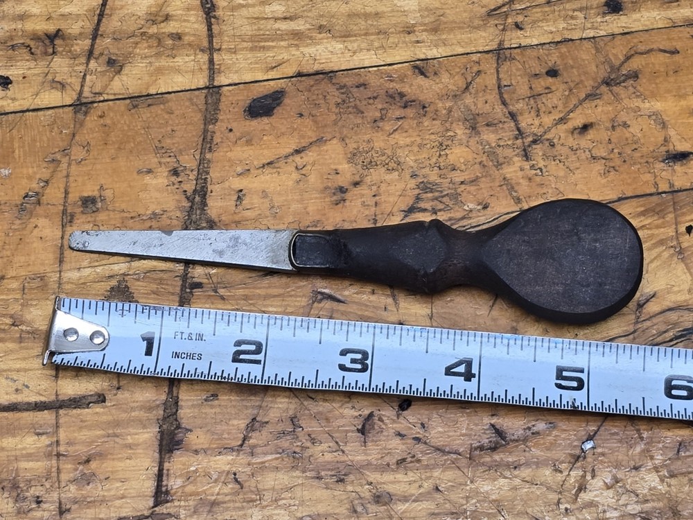 Vintage Wood Handle 4" Gunsmith Screwdriver