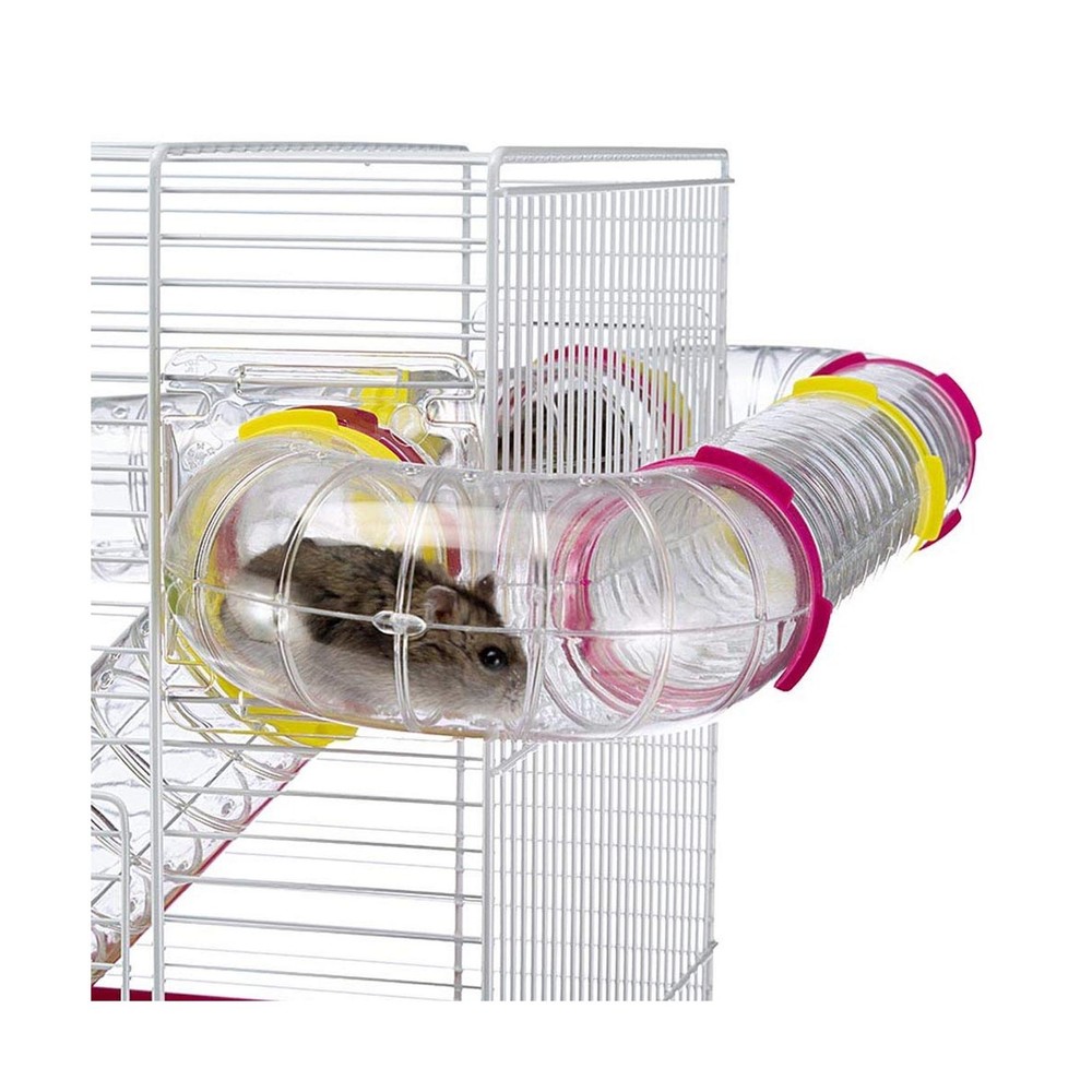 Ferplast Laura Small Hamster Cage | Fun & Interactive Cage Measures... Fast Ship